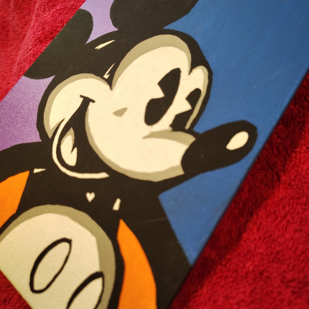 Mickey Mouse Canvas Art